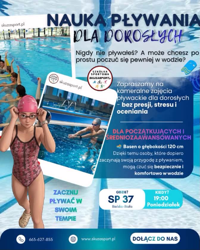 OFERTA PŁYWANIA DLA DOROSŁYCH W BIELSKU BIAŁEJ OFERTA PŁYWANIA DLA DOROSŁYCH W BIELSKU BIAŁEJ